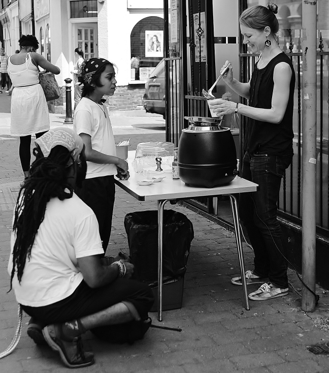 Street food - noodles - £1 a pot